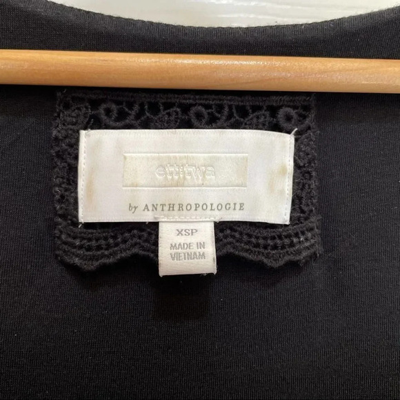 ANTHROPOLOGIE ett:twa Valery Structured Knit Dress XSP - Picture 4 of 7